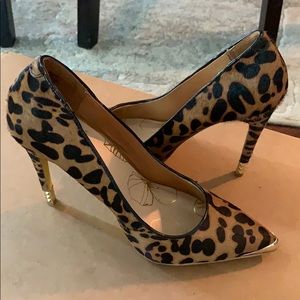 Yellowbox leopard heels